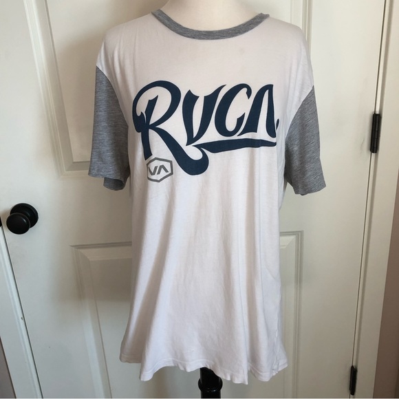 T-shirt Donna RVCA Heritage - Girocollo Semplice, Vestibilità Rilassata, Stampa Minima
